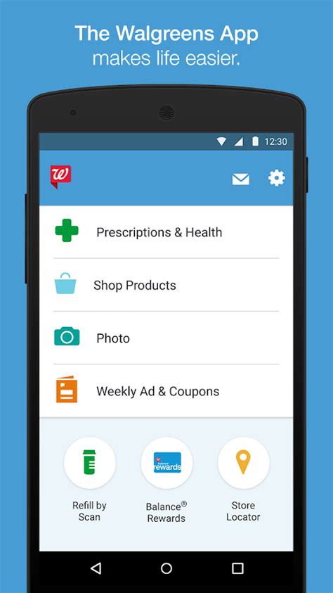 • Stay on track with Pill Reminders to help you manage medications day-to-day. . Walgreens app download